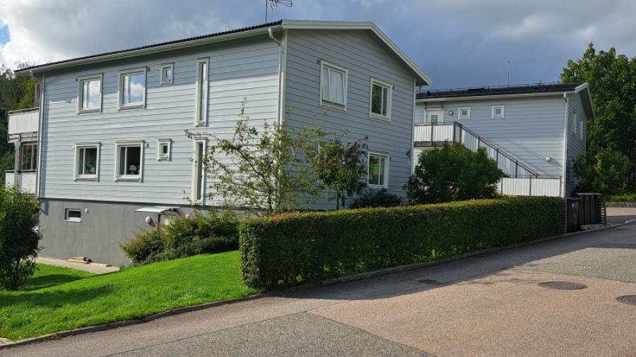Husen sedda från Kring Alles väg